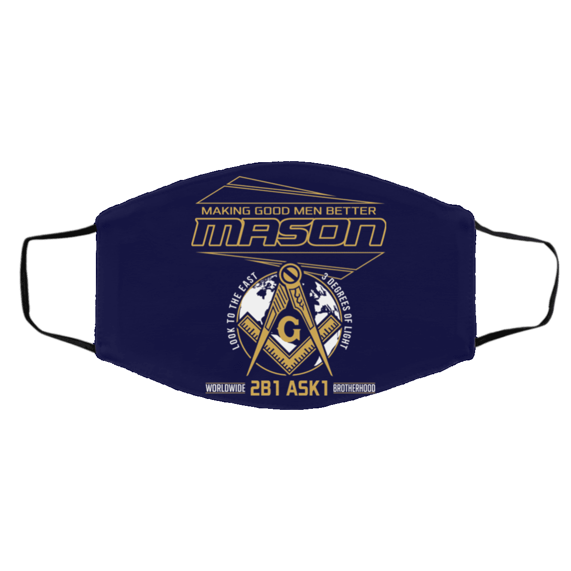 Look To The East 3 Degrees Of Light Face Mask - Image 2