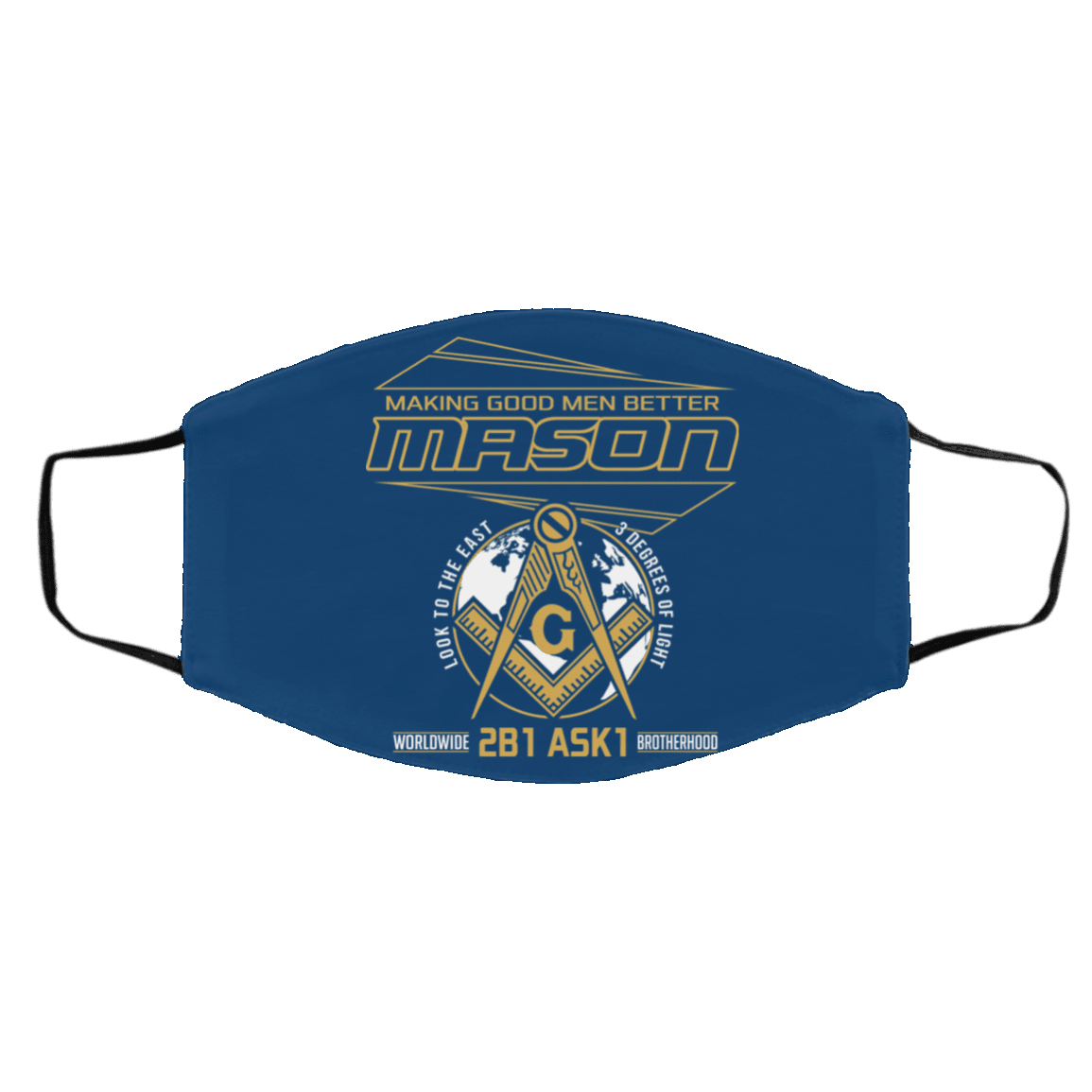 Look To The East 3 Degrees Of Light Face Mask - Image 5