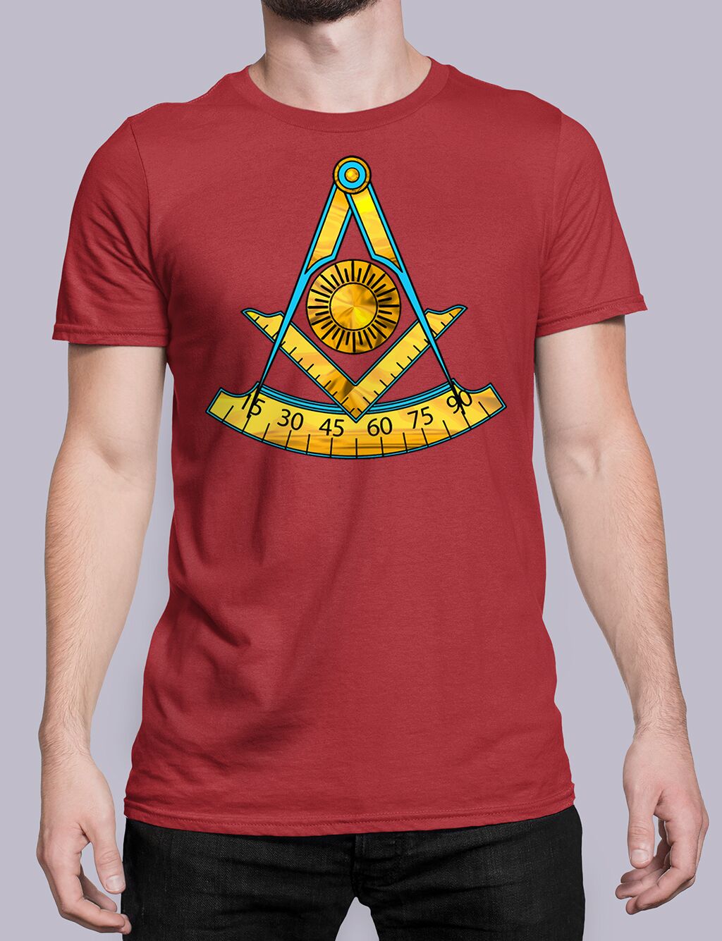 Past Master T-Shirt Red