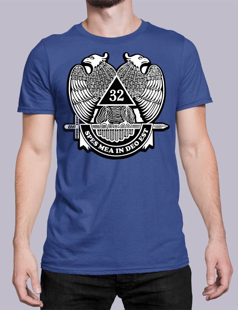 32nd Degree Scottish Rite Masonic T-shirt - Image 3