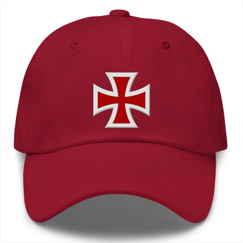 Knights Templar Hat - Cross Patée - Image 3