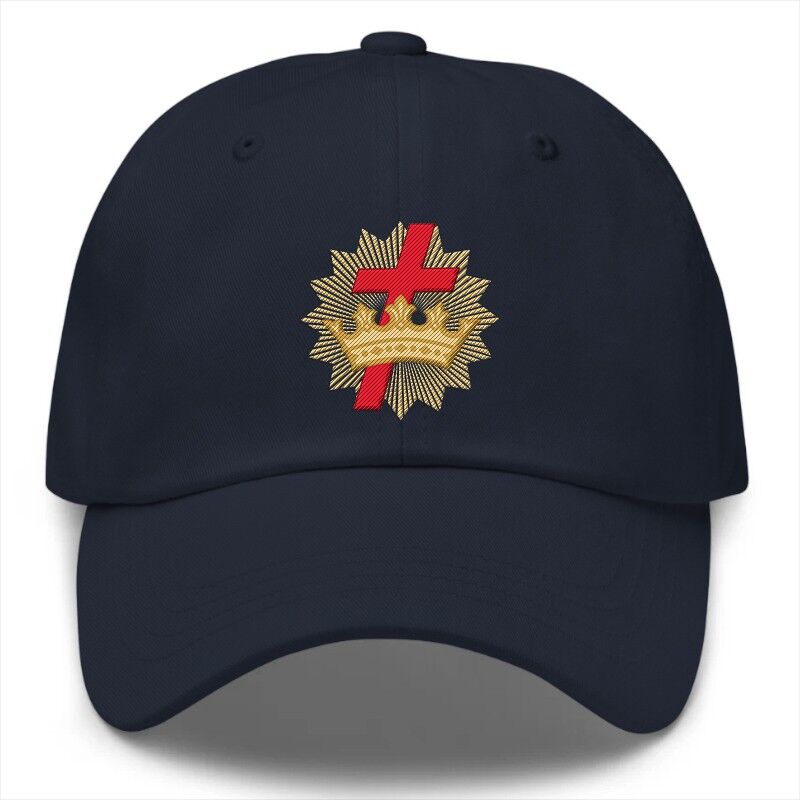 Knights Templar Hat - Cross and Crown - Image 4