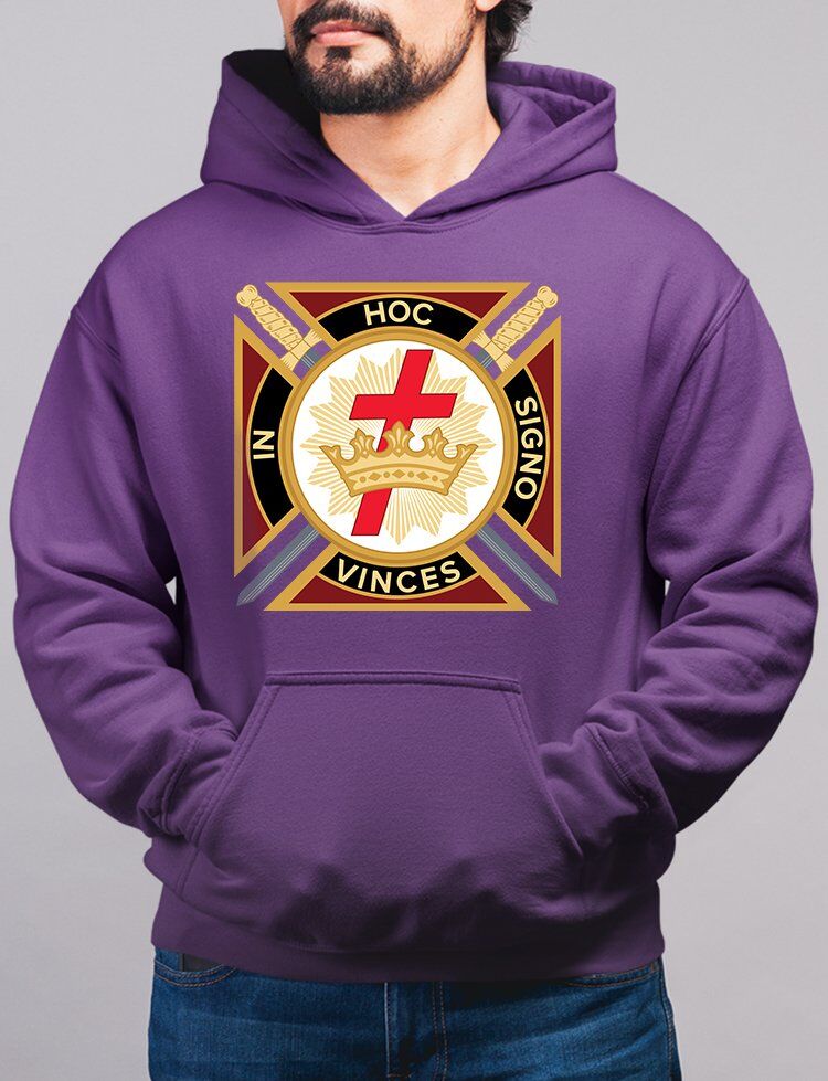 Knights Templar Hoodie - In Hoc Signo Vinces - Image 5