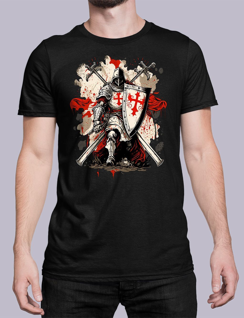 Knights Templar T-shirt – MV001