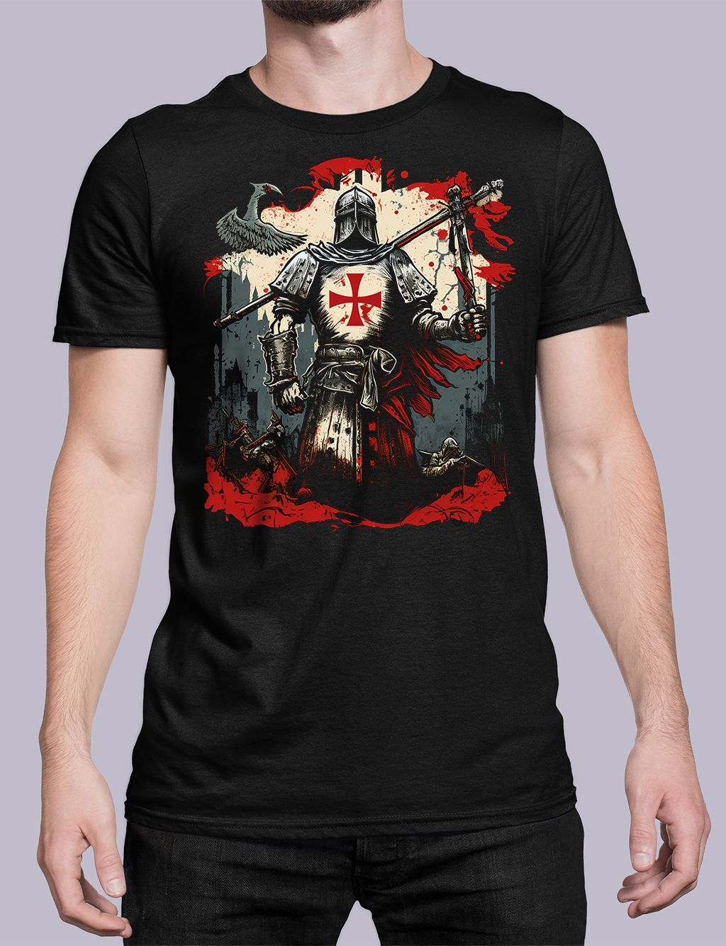 Knights Templar T-shirt - MV002