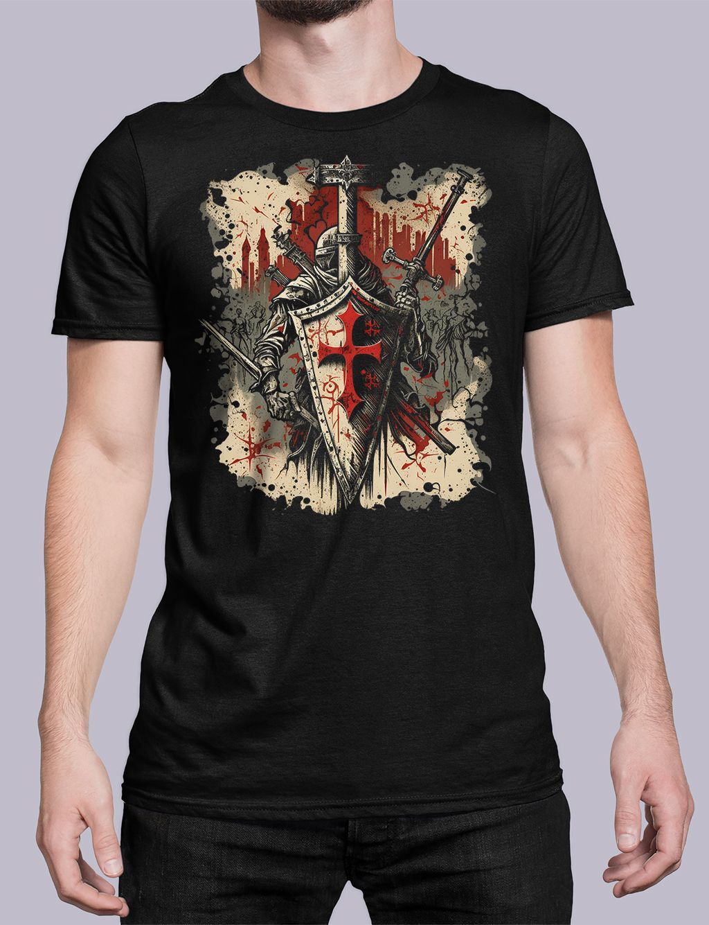 Knights Templar T-shirt – MV005