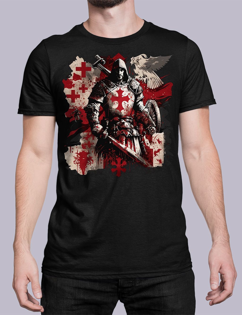 Knights Templar T-shirt – MV006