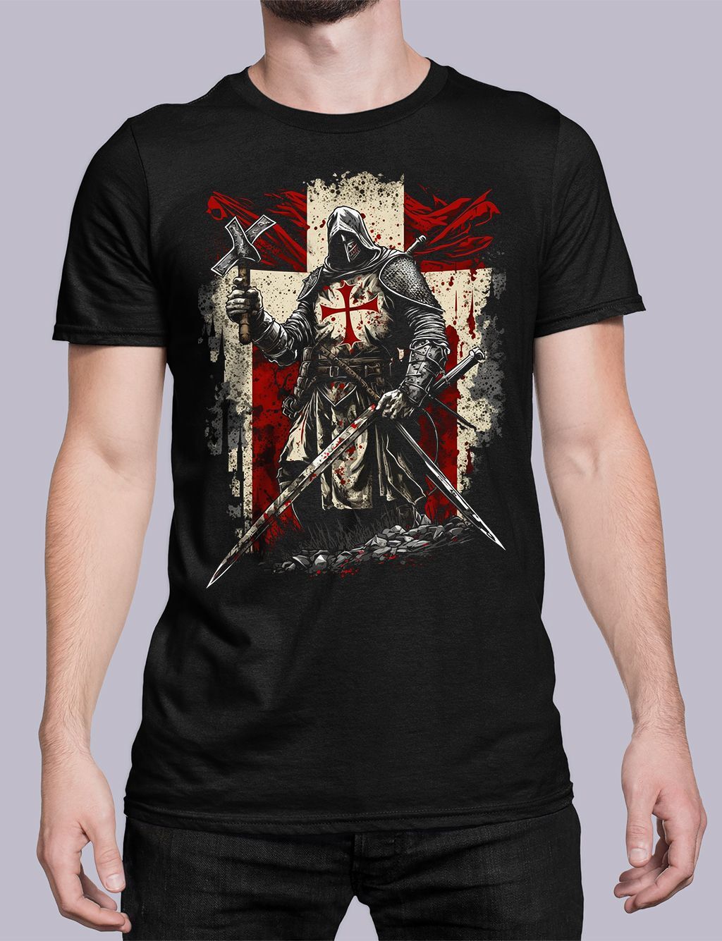 Knights Templar T-shirt – MV008