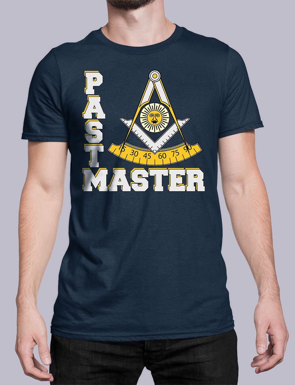 Past Master Wisdom Leadership Masonic T-shirt - Image 2