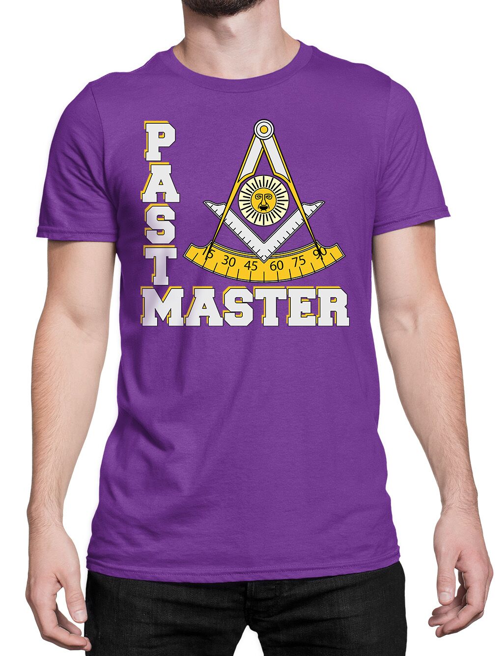 Past Master Wisdom Leadership Masonic T-shirt - Image 5