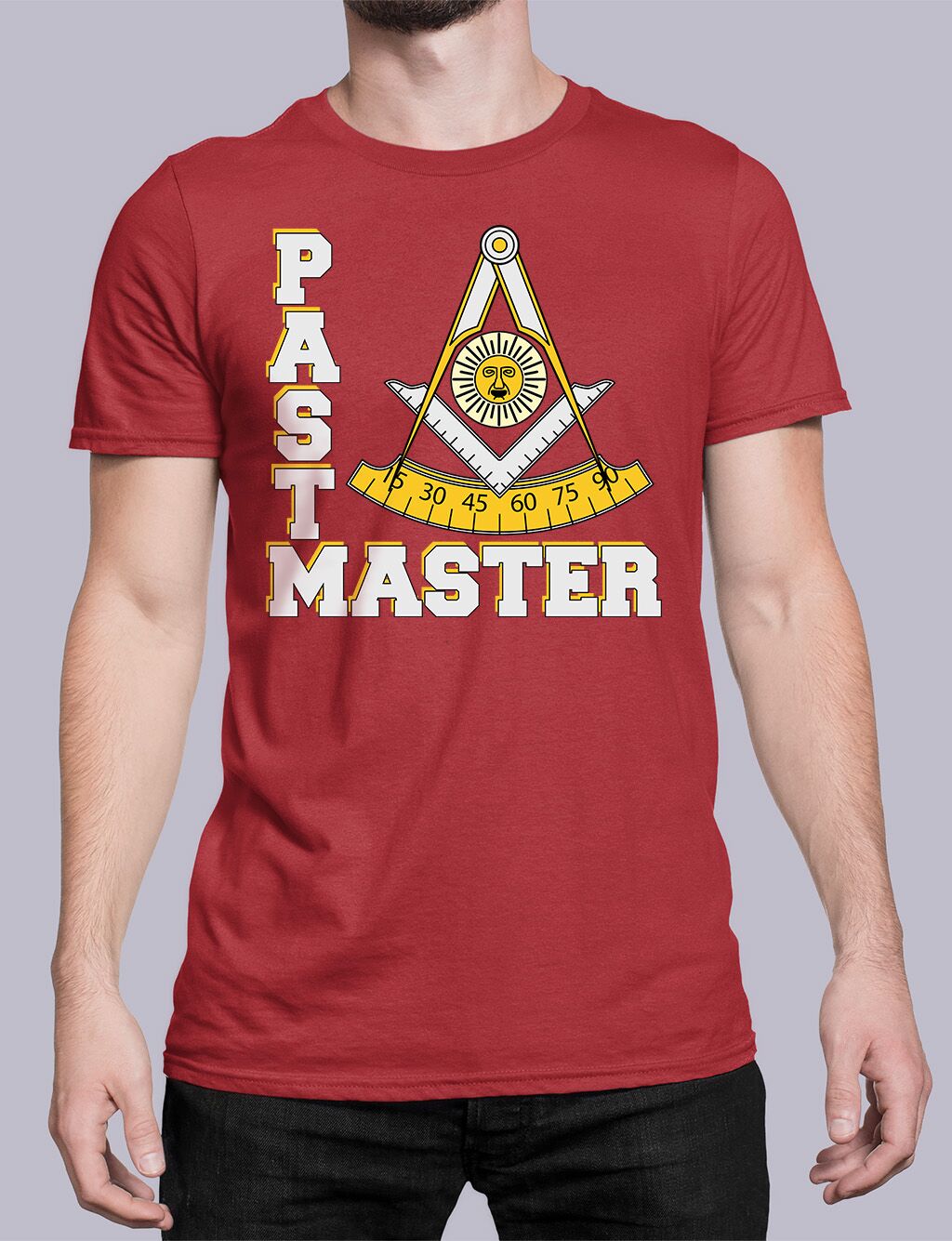 Past Master Wisdom Leadership Masonic T-shirt - Image 4