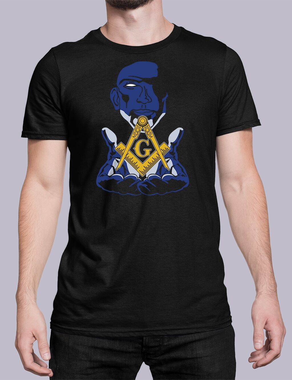 Mason Brother Into The Light Masonic T-shirt