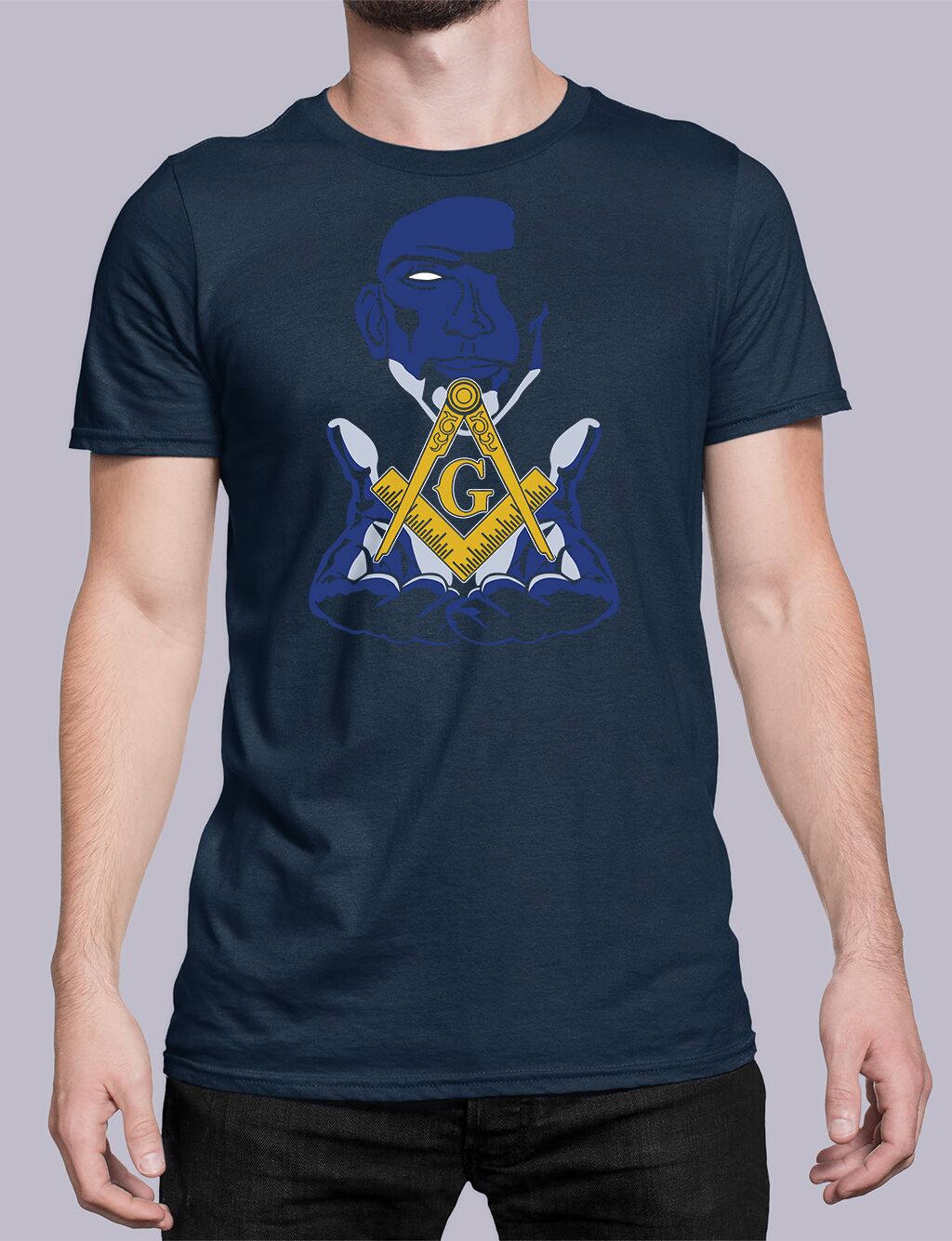 Mason Brother Into The Light Masonic T-shirt - Image 5