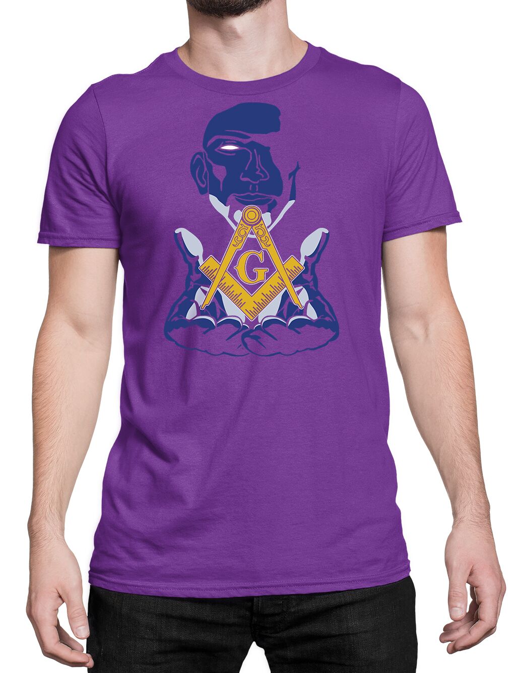 Mason Brother Into The Light Masonic T-shirt - Image 4