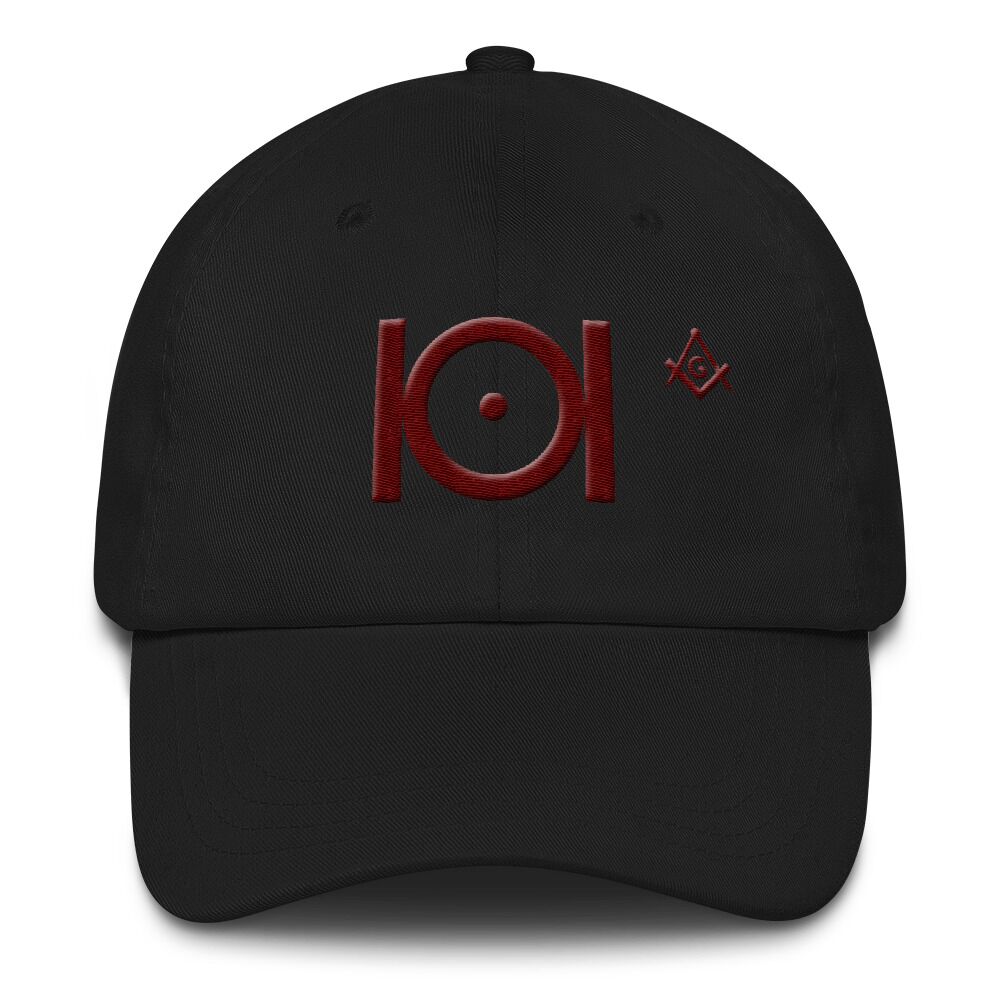 Masonic Hat 3D Puff Embroidery