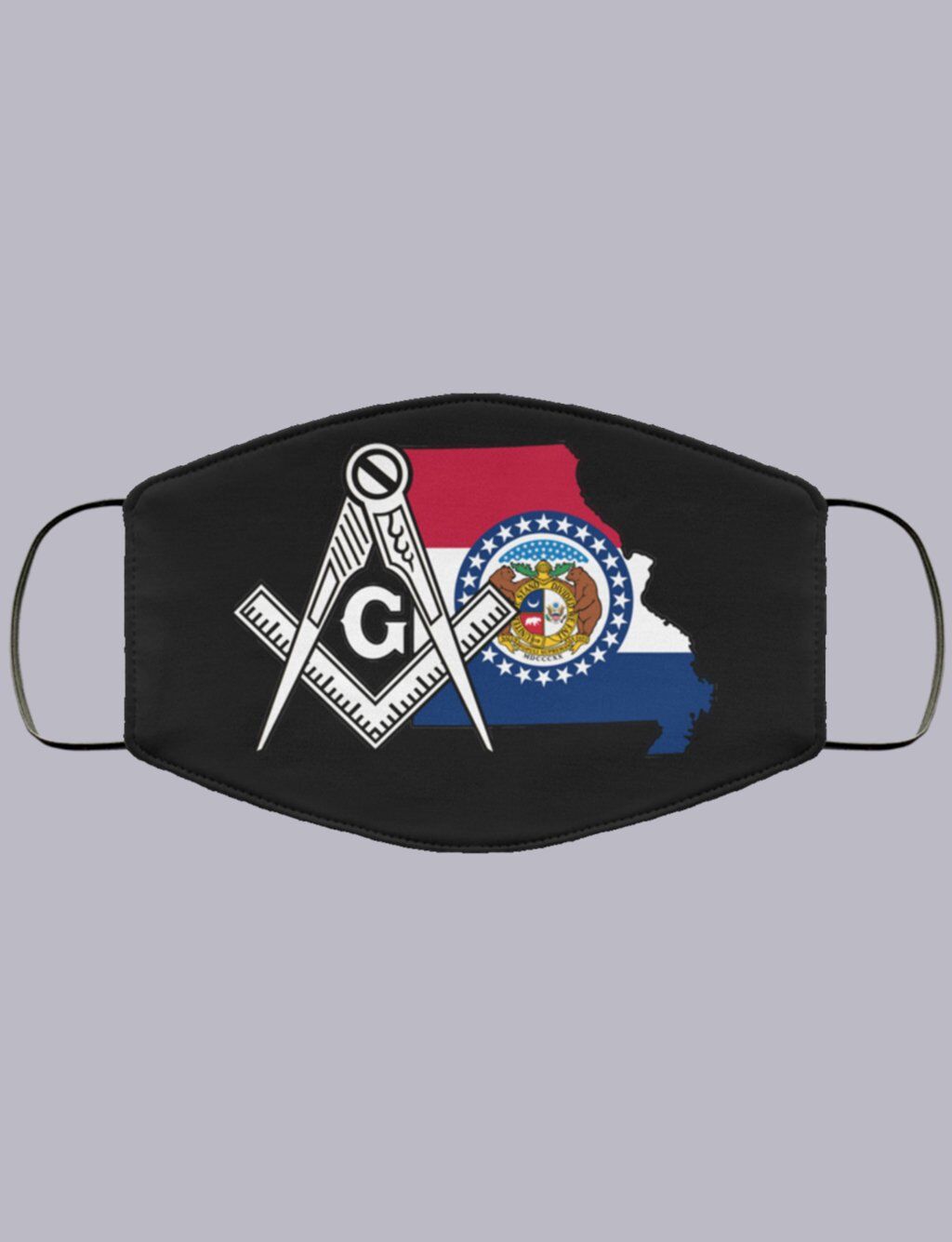 Missouri Masonic Face Mask