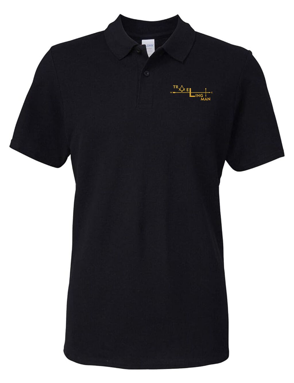 Traveling Man Masonic Polo Shirt